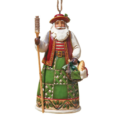 Jim Shore Santas Around The World: Italian Santa Ornament