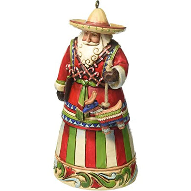 Jim Shore Santas Around The World: Mexican Santa Ornament
