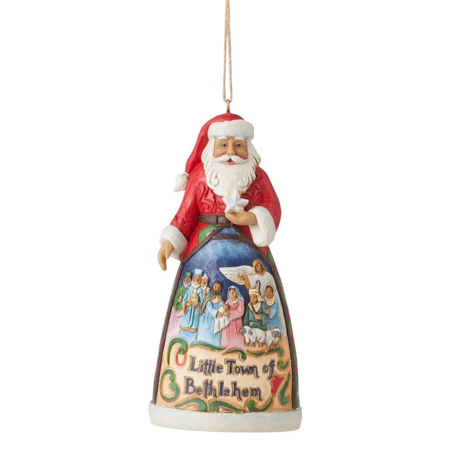 Jim Shore O' Little Town of Bethlehem Ornament