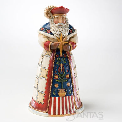 Jim Shore Santas Around The World: Polish Santa Figurine