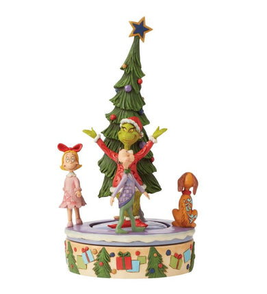 Jim Shore Grinch Rotator Tree & Characters