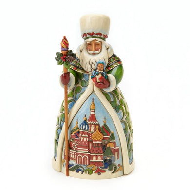 Jim Shore Santas Around The World: Russian Santa Figurine
