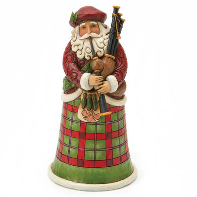 Jim Shore Santas Around The World: Scottish Santa Figurine