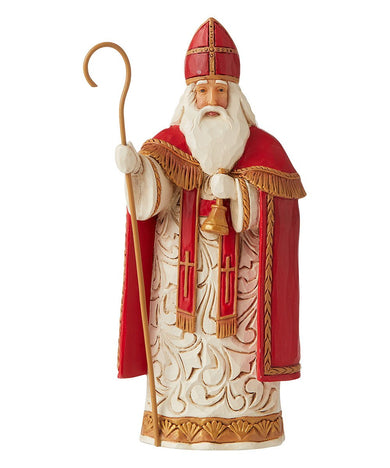 Jim Shore Santas Around The World: Belgian Santa Figurine