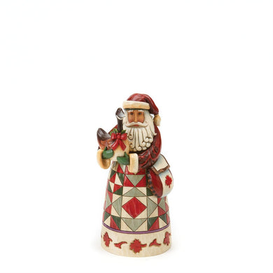 Jim Shore Santas Around The World: Canadian Santa Figurine With Goose