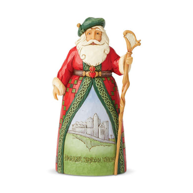Jim Shore Santas Around The World: Irish Santa Figurine