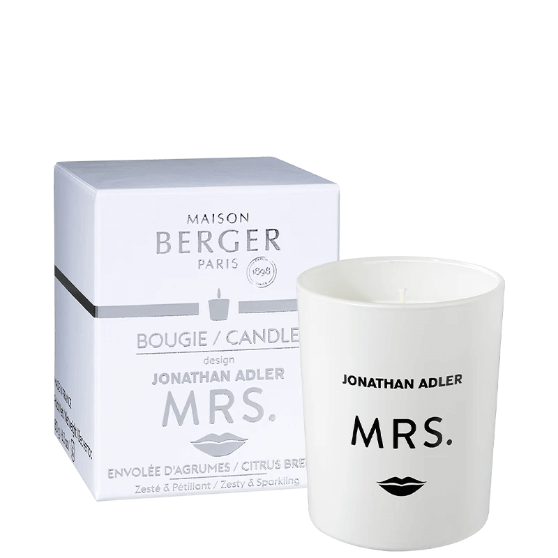 Jonathan Adler MRS. Citrus Breeze Scented Candle - Maison Berger