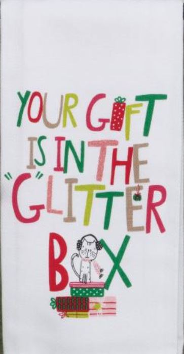 Glitter Box Tea Towel