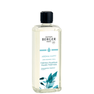 Aroma Happy Lamp Fragrance - Aquatic Freshness - 1L - Lampe Berger