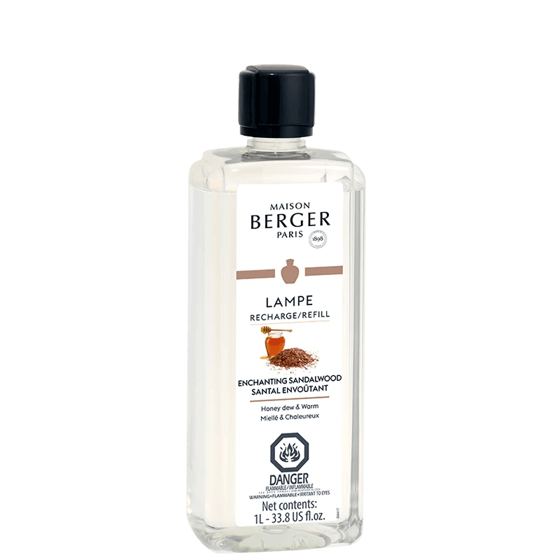 Enchanting Sandalwood Lamp Fragrance - 1L - Lampe Berger