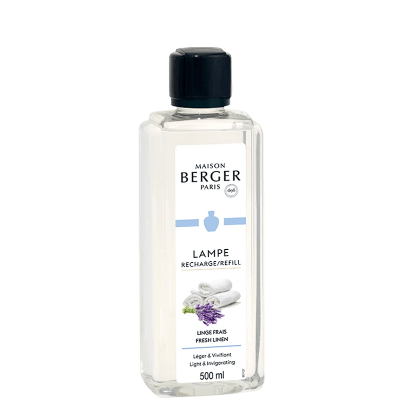 Fresh Linen Lamp Fragrance - 500ml - Lampe Berger