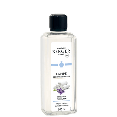 Fresh Linen Lamp Fragrance - 500ml - Lampe Berger