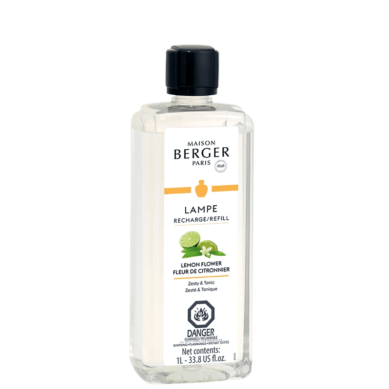 Lemon Flower Lamp Fragrance - 1L - Lampe Berger - Maison Berger