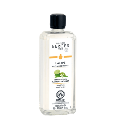 Lemon Flower Lamp Fragrance - 1L - Lampe Berger - Maison Berger