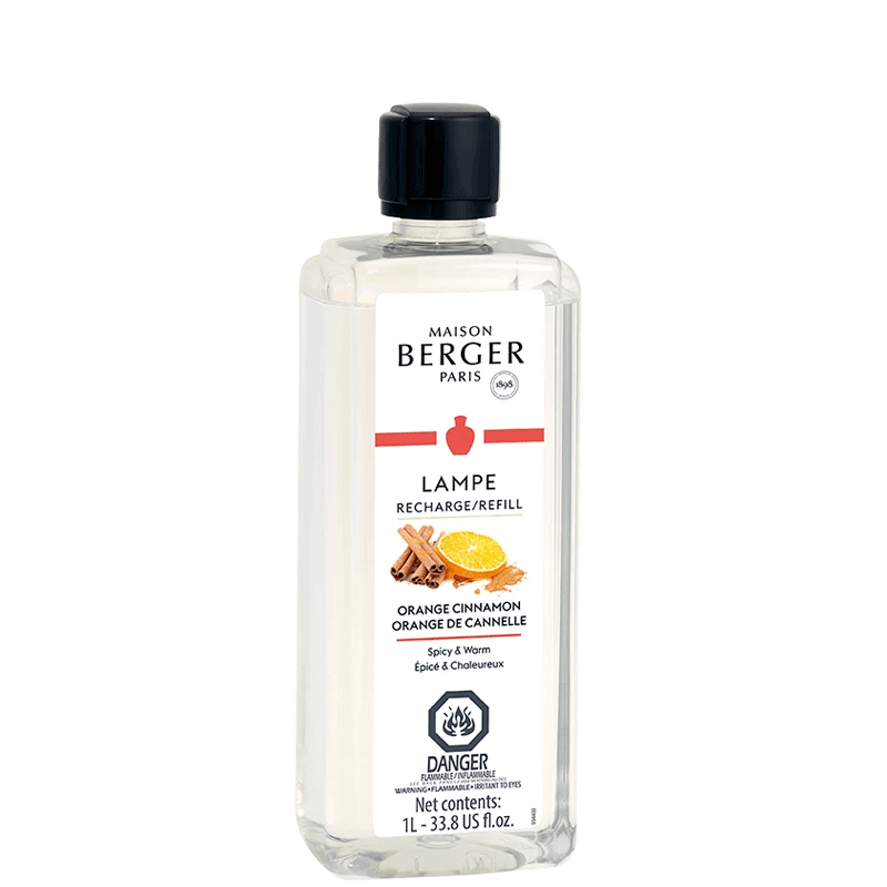 Orange Cinnamon Lamp Fragrance - 1L - Lampe Berger