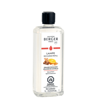 Orange Cinnamon Lamp Fragrance - 1L - Lampe Berger