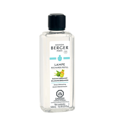 Radiant Bergamot Lamp Fragrance - 500ml - Lampe Berger