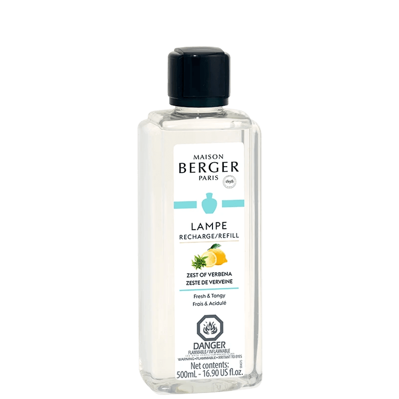 Zest Of Verbena Lamp Fragrance - 500ml - Lampe Berger