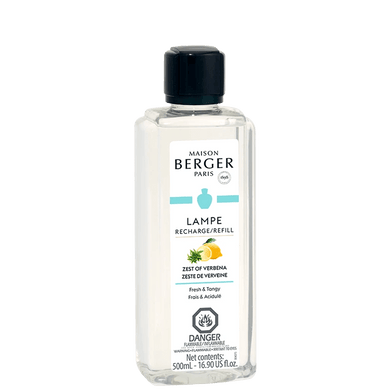 Zest Of Verbena Lamp Fragrance - 500ml - Lampe Berger