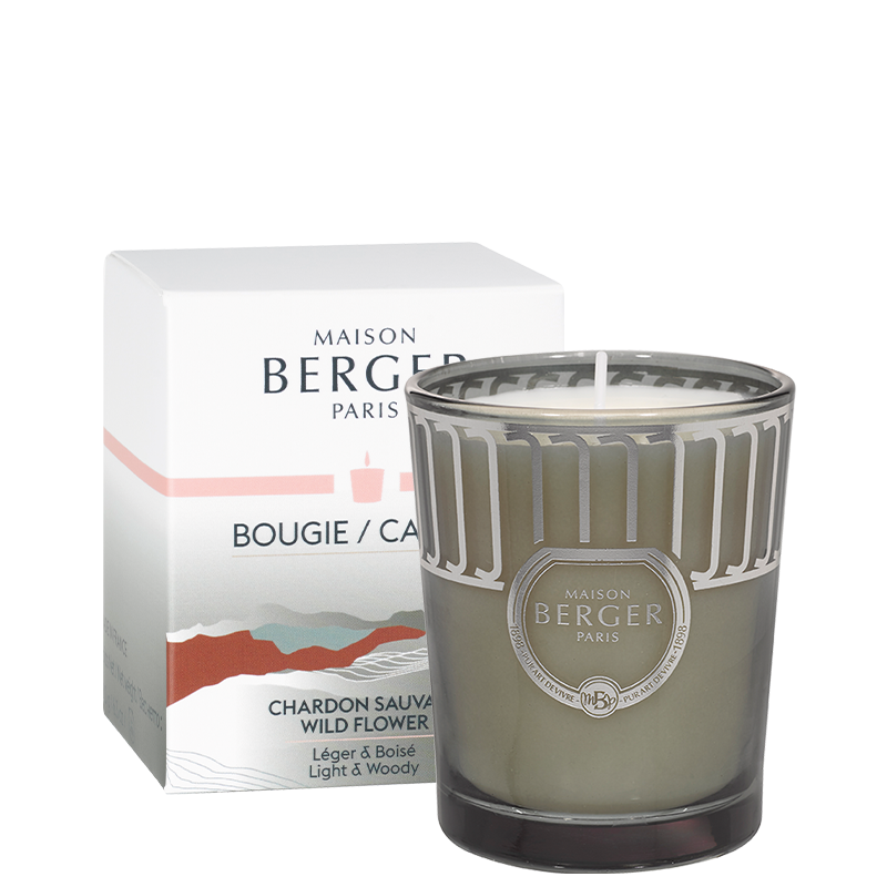 Land Moss Green Scented Candle - Wild Flower - Maison Berger
