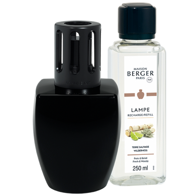 June Black Lamp Gift Set - Lampe Berger