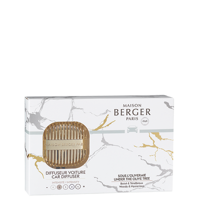 Alpha Car Diffuser Kit (Under The Olive Tree) - Maison Berger