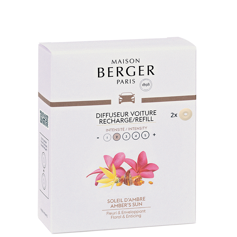Amber's Sun Car Diffuser Refill - Maison Berger