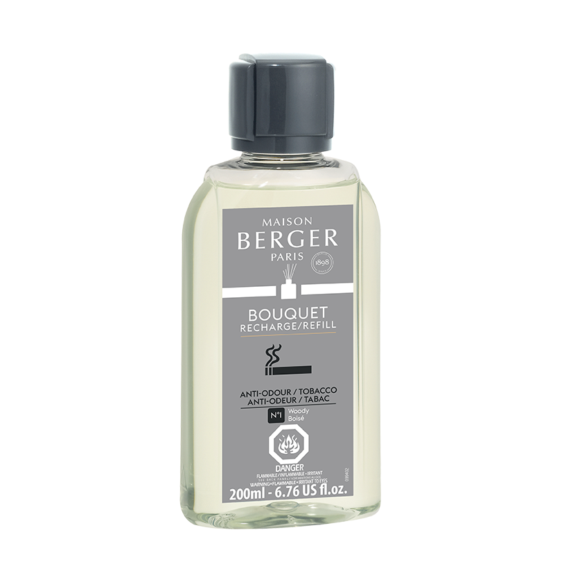Anti-Odour Tobacco Woody Reed Diffuser Fragrance - Maison Berger