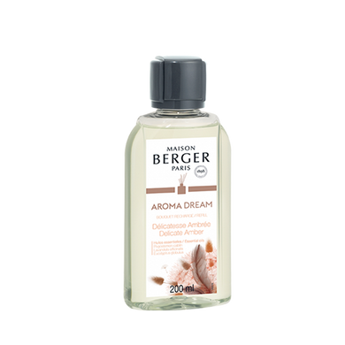 Aroma Dream Reed Diffuser Fragrance - Delicate Amber - Maison Berger