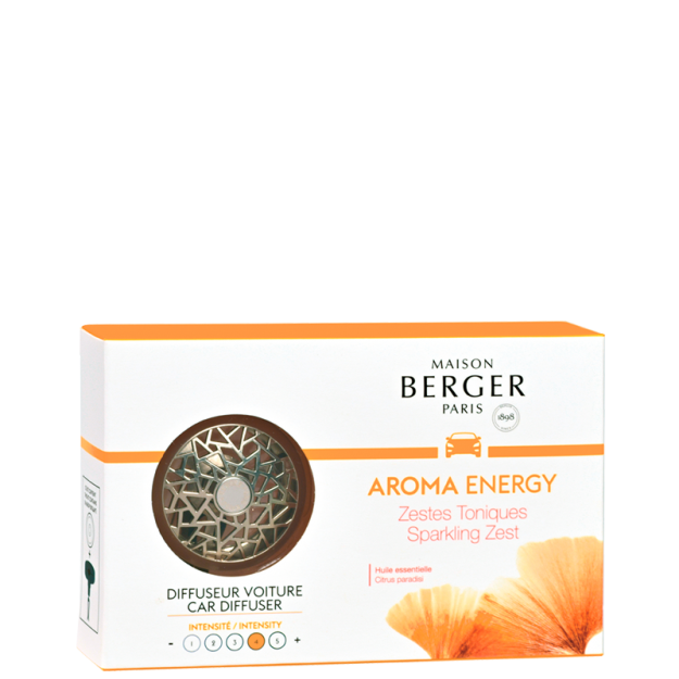 Aroma Energy Car Diffuser Kit - Maison Berger