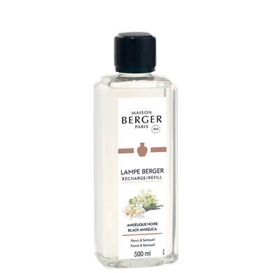 Black Angelica Lamp Fragrance - 500ml - Lampe Berger