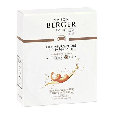 Exquisite Sparkle Car Diffuser Refill (2-Pack) - Maison Berger