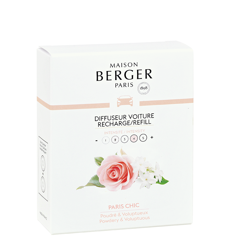 Paris Chic Car Diffuser Refill (2-Pack) - Maison Berger