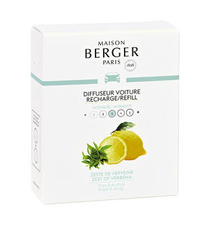 Zest of Verbena Car Diffuser Refill (2-Pack) - Maison Berger