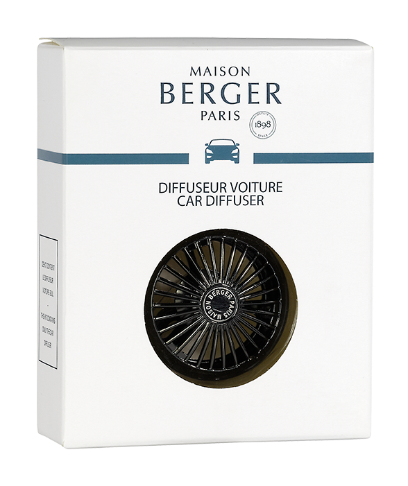 Car Wheel Gun Metal Car Diffuser Clip - Maison Berger