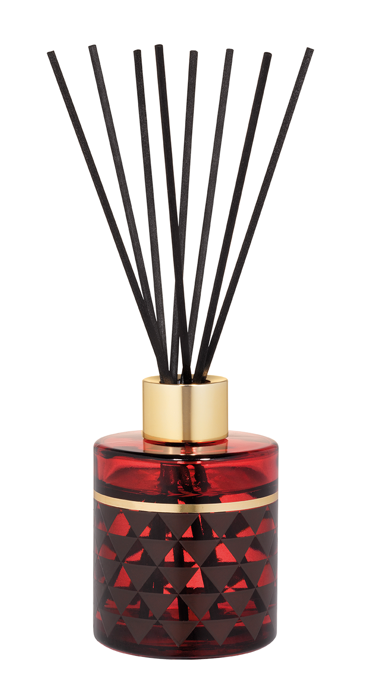 Clarity Burgundy Pre-filled Reed Diffuser Amber Powder - Maison Berger