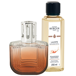 Olympe Copper Lamp Gift Set - Lampe Berger