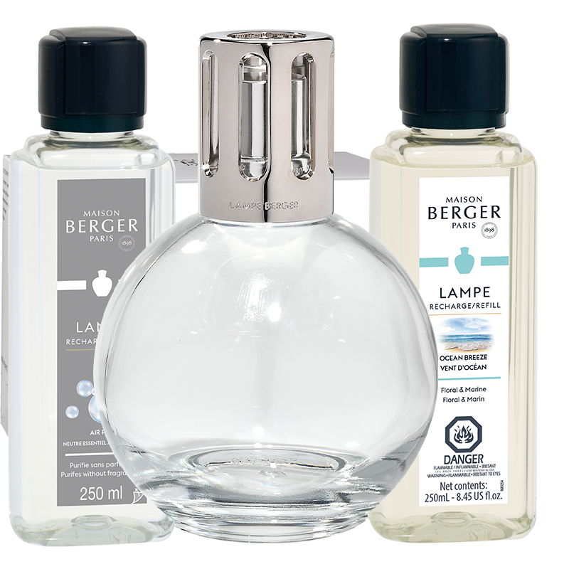 Essential Round Lamp Gift Set (Starter Kit) - Lampe Berger