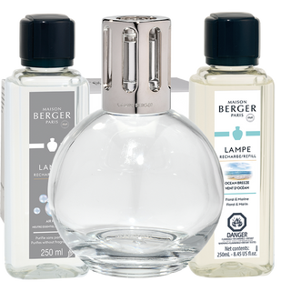 Essential Round Lamp Gift Set (Starter Kit) - Lampe Berger