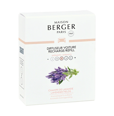 Lavender Fields Car Diffuser Refill - Maison Berger