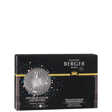 Olympe Car Diffuser Kit (Exquisite Sparkle) - Maison Berger