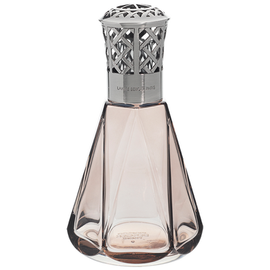 Vintage Pyramid Rose Lamp - Lampe Berger