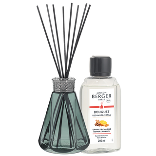 Vintage Pyramid Green Reed Diffuser - Maison Berger