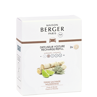 Wilderness Car Diffuser Refill (2-Pack) - Lampe Berger