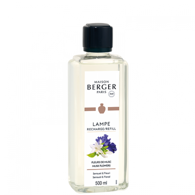 Musk Flowers Lamp Fragrance - 500ml - Lampe Berger