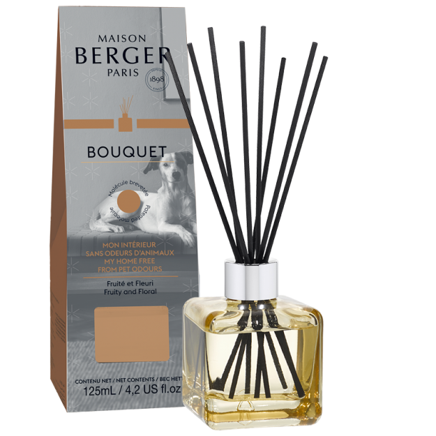 My Home Free From Pet Odors Cube Reed Diffuser - Maison Berger