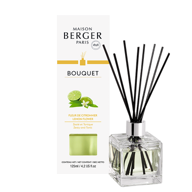 Cube Reed Diffuser - Lemon Flower - Maison Berger