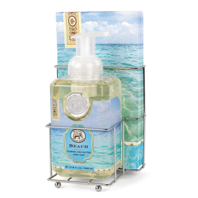Michel Design Works Beach Foaming Hand Soap Napkin Set