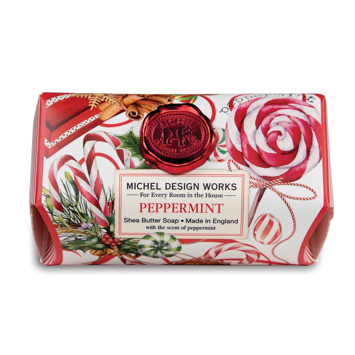 Michel Design Works Peppermint Large Bath Soap Bar
