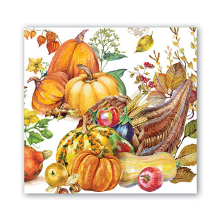 Michel Design Works Pumpkin Prize Cocktail Napkin